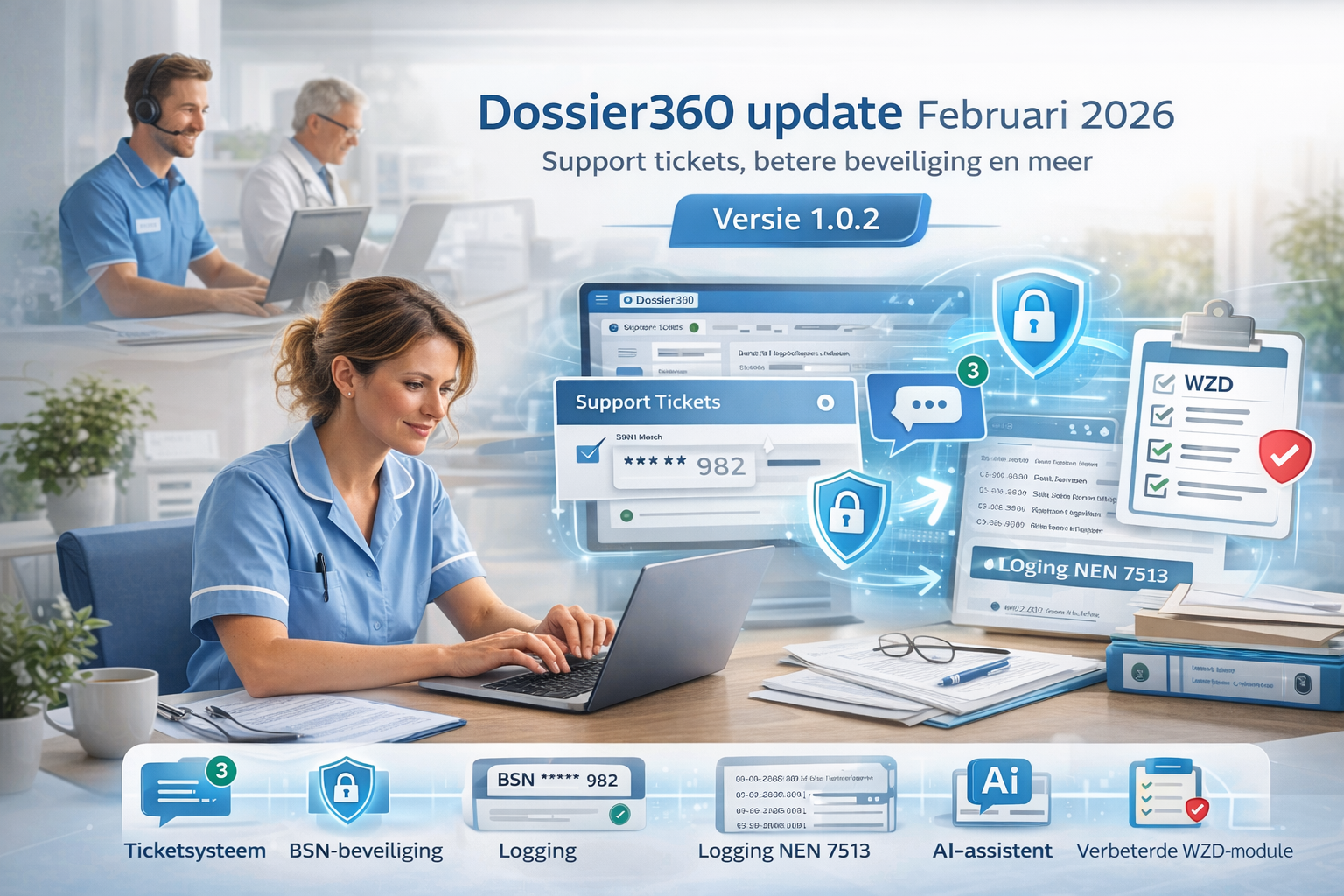 Dossier360 update naar v1.0.2