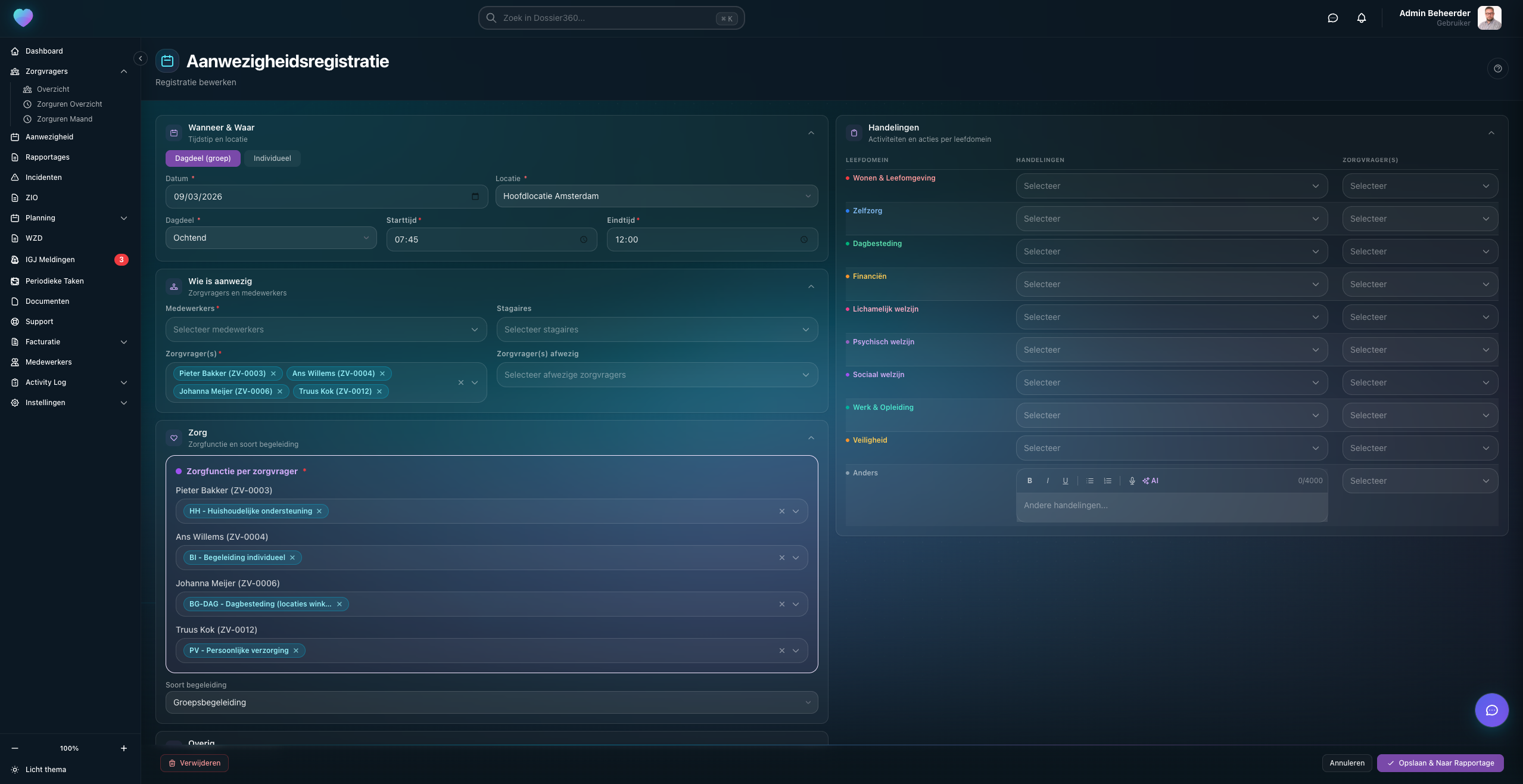 Aanwezigheiregistratie