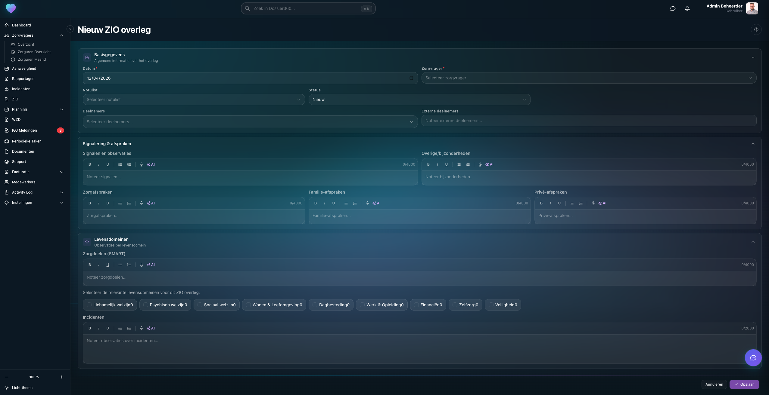 Zorg Inhoudelijk Overleg