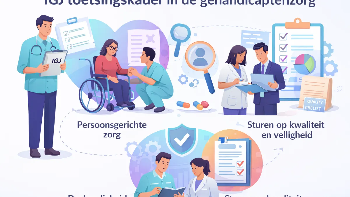 Waar toetst de IGJ op in de gehandicaptenzorg